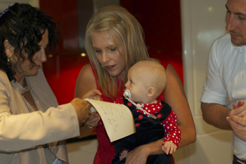Maddison's Naming Ceremony at Benowa Gold Coast with Marry Me Marilyn